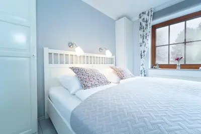 Ein Bett oder Betten in einem Zimmer der Unterkunft Seestraße 43 Wohnung 3