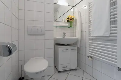 Ein Badezimmer in der Unterkunft Seepferdchen Urlaubstied