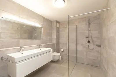Ein Badezimmer in der Unterkunft Witthus- Wohnung 2