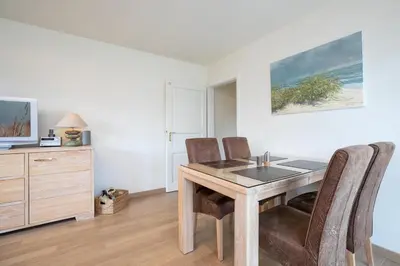 TV/Unterhaltungsangebot in der Unterkunft Haus am Kurpark Timmendorfer Strand Wohnung 6