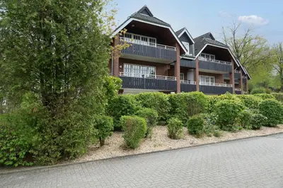 Ein Garten an der Unterkunft Seepark Lindenallee Waterkant Scharbeutz