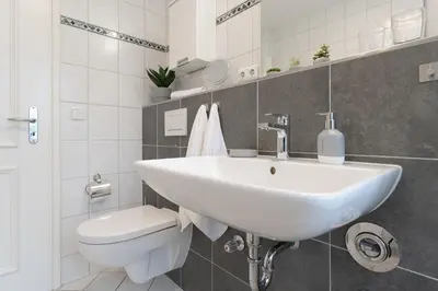 Ein Badezimmer in der Unterkunft Appartement Meerzeit- Residenz Kurparkhöhe