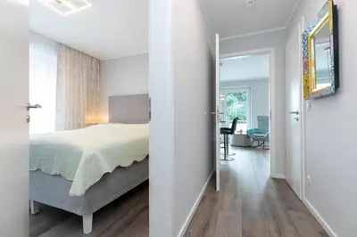 Ein Bett oder Betten in einem Zimmer der Unterkunft Lucia
