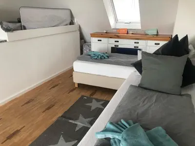 TV/Unterhaltungsangebot in der Unterkunft Hygge House - mit Garten, Dachterrasse und Weitblick