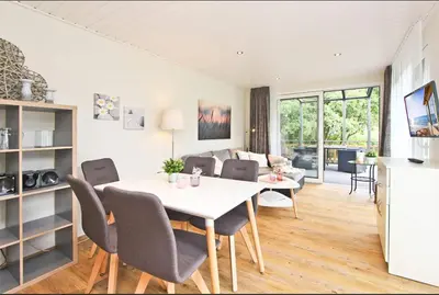 TV/Unterhaltungsangebot in der Unterkunft Gronenberger Mühle Haus 6
