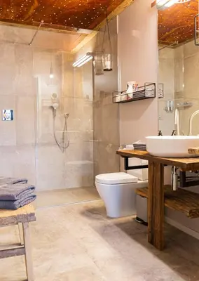 Ein Badezimmer in der Unterkunft Port of Travemünde, Opening 2021