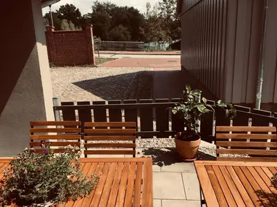 Grundriss der Unterkunft Ferienwohnung B im Ferienhaus Antika