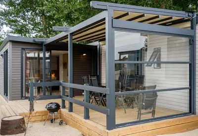 Ein Patio oder anderer Außenbereich in der Unterkunft Düne 46