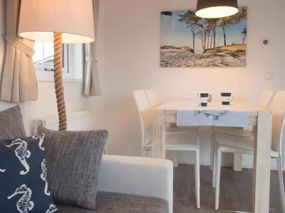Ein Sitzbereich in der Unterkunft Pier98 28