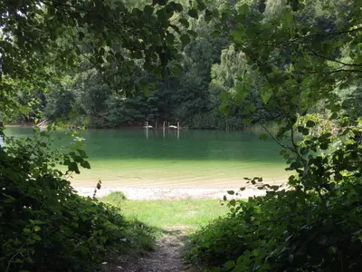 Naturlandschaft in der Nähe der Ferienwohnung