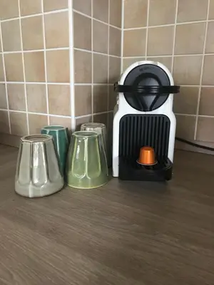 Kaffee-/Teezubehör in der Unterkunft Strandbude16