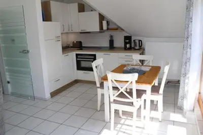 Küche/Küchenzeile in der Unterkunft Appartement 11