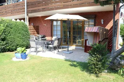 Ein Garten an der Unterkunft Appartement 6