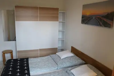 Ein Bett oder Betten in einem Zimmer der Unterkunft Appartement 6