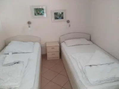 Ein Bett oder Betten in einem Zimmer der Unterkunft Apartementhaus Panoramic