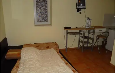 Ein Bett oder Betten in einem Zimmer der Unterkunft Gorgeous Apartment In Schönberg