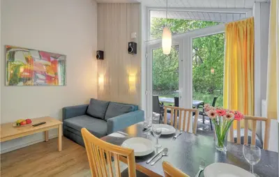 Ein Sitzbereich in der Unterkunft Schmugglerstieg 11D - Dorf 5