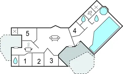 Grundriss der Unterkunft Dünenpark 15 - Dorf 6