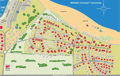 Grundriss der Unterkunft Meeresrauschen 5 - Dorf 6