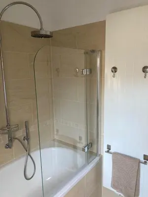 Ein Badezimmer in der Unterkunft Ostsee Hafenkoje - Lübeck-Travemünde Priwall