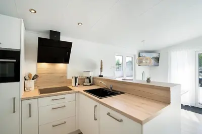 Küche/Küchenzeile in der Unterkunft Ferienhaus 