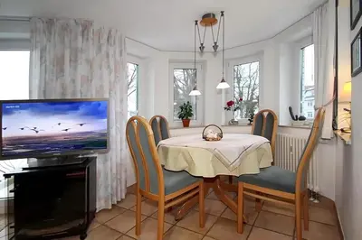 TV/Unterhaltungsangebot in der Unterkunft Domizil Strandburg Domizil Strandburg Appartement 13 Ferienwohnung Bremen