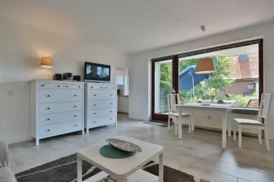TV/Unterhaltungsangebot in der Unterkunft Haus Kastanienallee 3 Haus Kastanienallee 3 Appartement 2