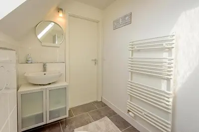 Ein Badezimmer in der Unterkunft Haus Lubecca Ferienhaus Lubecca Appartement 01