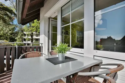 Ein Balkon oder eine Terrasse in der Unterkunft Appartements Windrose Appartements Windrose Appartement 14