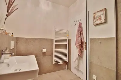Ein Badezimmer in der Unterkunft Am Kardohr 3 Am Kardohr 3 Beachway Appartement 12