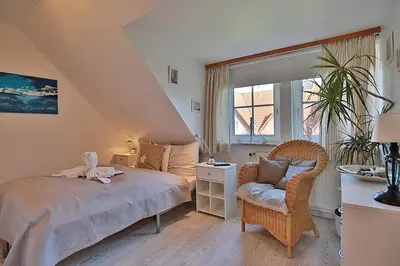 Ein Bett oder Betten in einem Zimmer der Unterkunft Gorch-Fock-Park Haus 57 Gorch-Fock-Park 57 Appartement 23