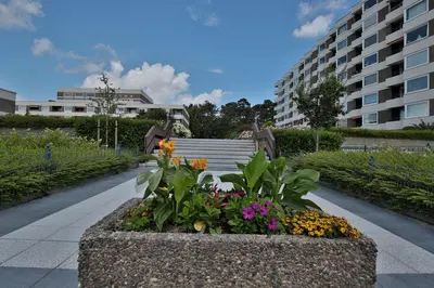 Ein Garten an der Unterkunft Carpe Diem Carpe Diem Appartement 141