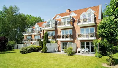 Ein Garten an der Unterkunft Am Elchgrund, im Brook 9 Am Elchgrund Im Brook 9 Appartement 09