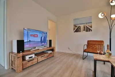 TV/Unterhaltungsangebot in der Unterkunft Haus Parkblick, Timmendorfer Strand Haus Parkblick Appartement 06