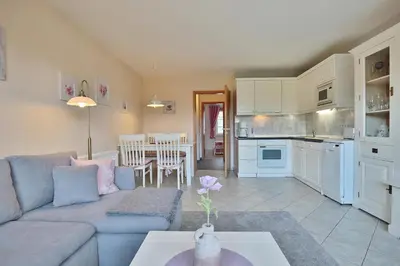 Küche/Küchenzeile in der Unterkunft Am Elchgrund, im Brook 9 Am Elchgrund Im Brook 9 Appartement 01