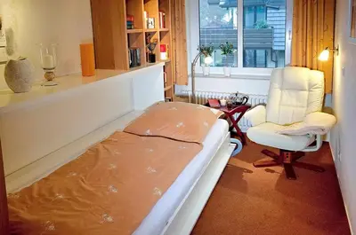 Ein Sitzbereich in der Unterkunft Domizil Strandburg Domizil Strandburg Appartement 27 Toscana