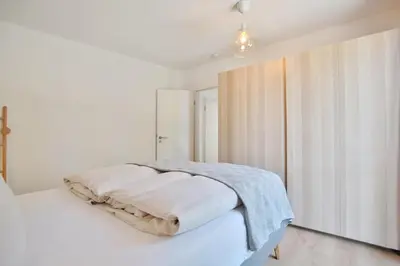 Ein Bett oder Betten in einem Zimmer der Unterkunft Gorch-Fock-Straße 16 Gorch-Fock-Str 16 Appartement 6