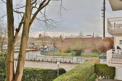 Ein Garten an der Unterkunft Bädervilla am Höppnerweg Bädervilla am Höppnerweg Appartement 05