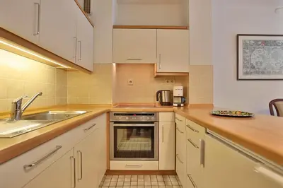 Küche/Küchenzeile in der Unterkunft Haus Robinson Haus Robinson Appartement 2