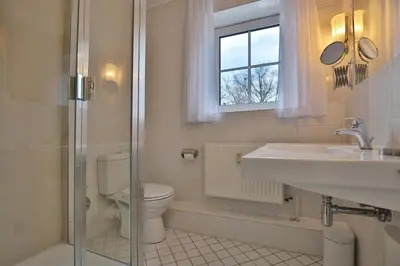 Ein Badezimmer in der Unterkunft Kurparkresidenz-Timmendorfer Strand Kurparkresidenz-Timmendorfer Strand Appartement 25