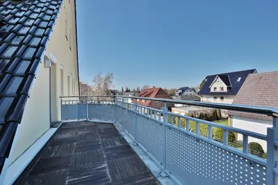 Ein Balkon oder eine Terrasse in der Unterkunft Haus Sommerwind Sommerwind Appartement 6