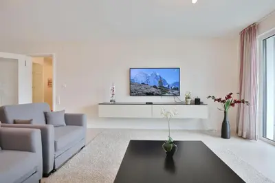 TV/Unterhaltungsangebot in der Unterkunft Villa Mér Baltique Villa Mér Baltique Appartement 13