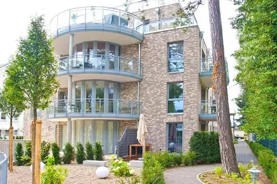 Ein Garten an der Unterkunft Domizil am Meer Domizil am Meer Appartement 13