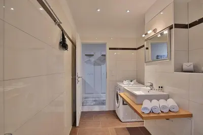 Ein Badezimmer in der Unterkunft Domizil am Meer Domizil am Meer Appartement 14