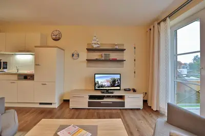 TV/Unterhaltungsangebot in der Unterkunft Am Elchgrund, im Brook 9 Am Elchgrund Im Brook 9 Appartement 07