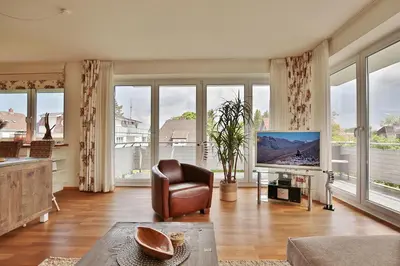 TV/Unterhaltungsangebot in der Unterkunft Die Wolburg Die Wolburg Appartement 8