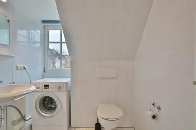 Ein Badezimmer in der Unterkunft Am Rosenhain 7 Am Rosenhain 7 Appartement 6