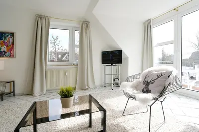 TV/Unterhaltungsangebot in der Unterkunft Ferienappartement Wohldstr 11 Ferienappartement Wohldstr 11 Appartement 4