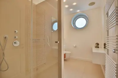 Ein Badezimmer in der Unterkunft Kurpromenade 6 Kurpromenade 6 Appartement 4