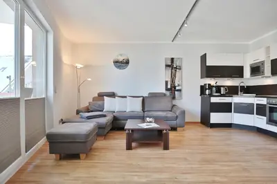 TV/Unterhaltungsangebot in der Unterkunft Domizil am Meer Domizil am Meer Appartement 20